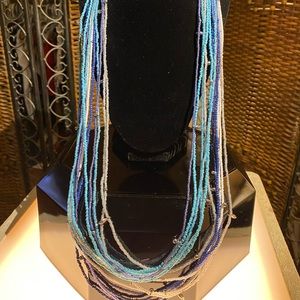 12 Layered Chico’s Making Waves Necklace